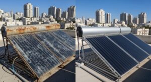 5 סימנים שצריך להחליף קולטי שמש ישי מערכות סולאריות