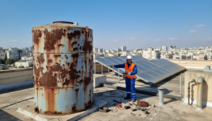 איך למנוע קורוזיה וחלודה במיכלי מים מרכזיים