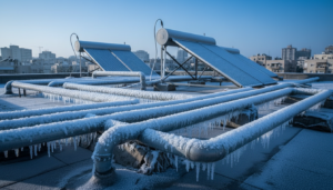 איך למנוע קפיאת מים בצנרת בלילות קרים במיוחד
