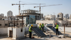 העברת מערכת סולארית בפינוי בינוי המדריך המקצועי המלא לדיירים ולוועדי בתים