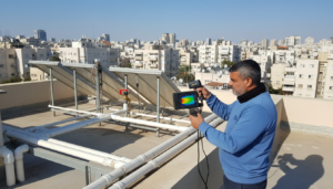 כיצד לבצע בדיקת נזילות ללא הרס בבניין משותף