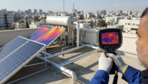 מצלמה טרמית לאיתור תקלות במערכת חימום המהפכה הטכנולוגית בתחזוקה מונעת