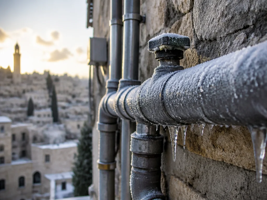 צנרת קפואה בחורף: מה עושים כשהמים קופאים בצנרת | Yishay