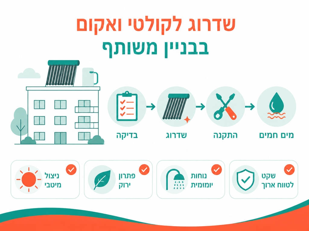 שדרוג לקולטי ואקום בבניין משותף - נתונים ומדדים